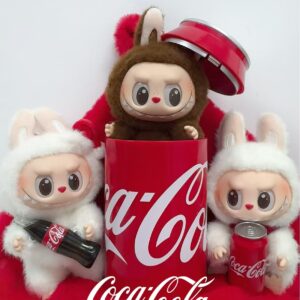 LABUBU Coca Cola POP MART The Monsters Seria Labubu Blind Box MASKOTKA