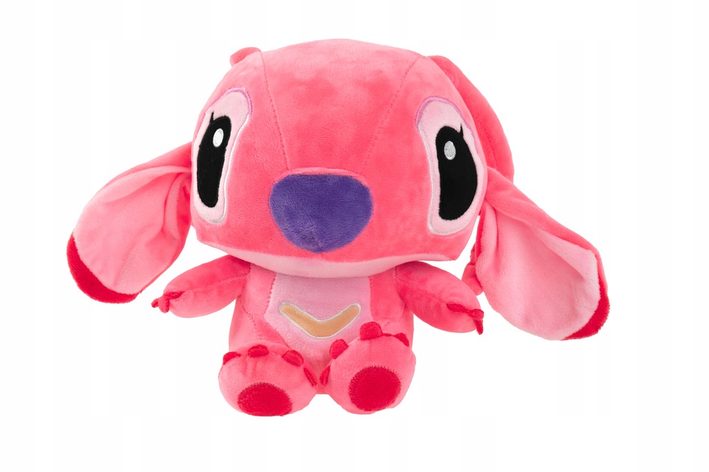 Angel Maskotka LILO I STICH MIŚ 35cm różowa zabawka pluszak Przytulanka - obrazek 2