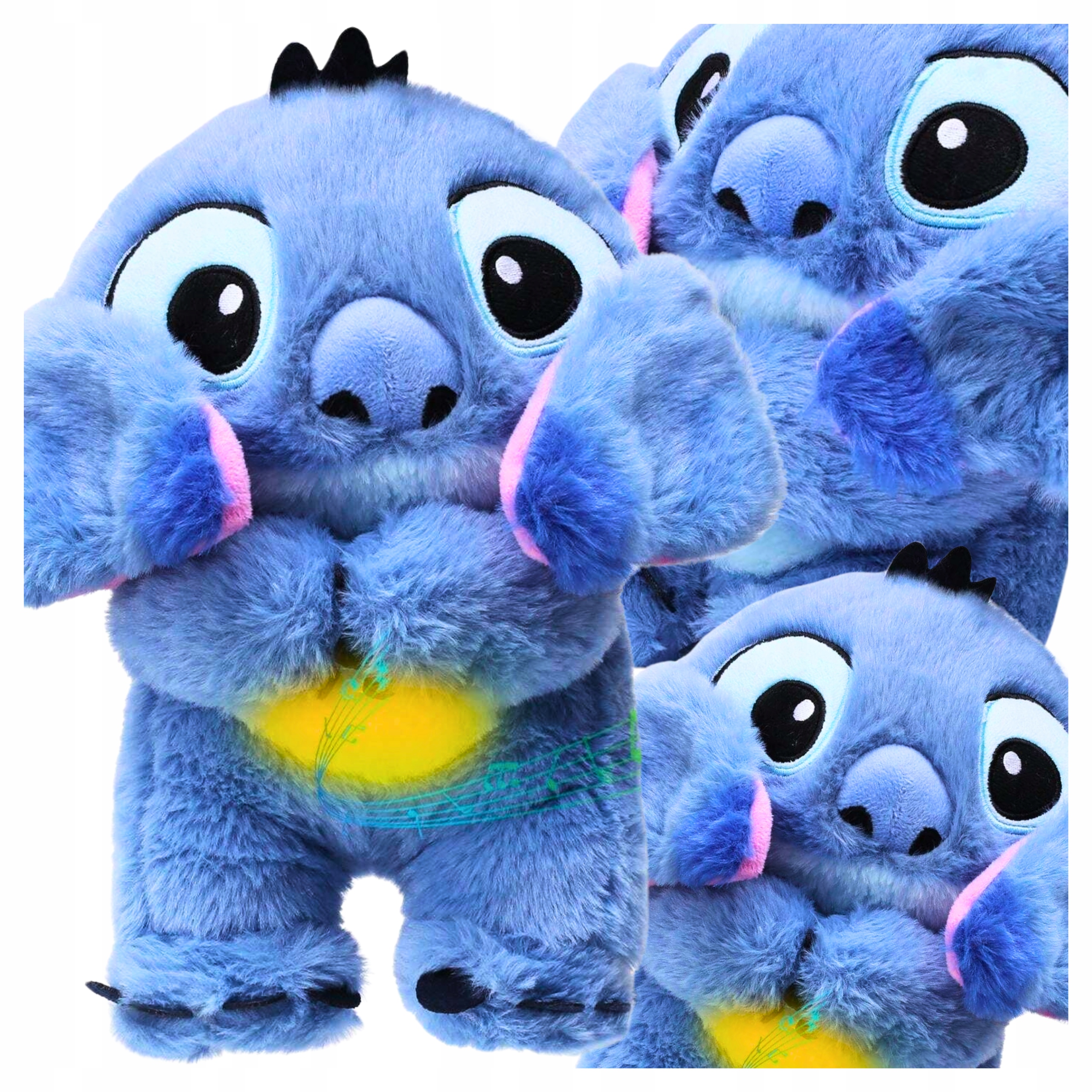 STITCH SZUMIŚ MIŚ PRZYTULANKA MASKOTKA ODDYCHAJĄCA USPOKAJACZ - obrazek 5