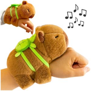 Kapibara maskotka na reke Samolot Gra świeci Muzyka Kapibara