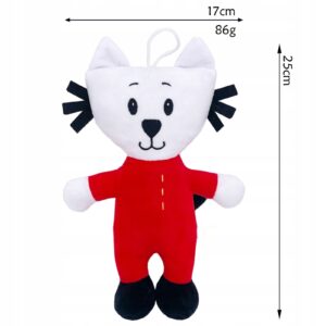 Kicia Kocia maskotka Nunuś Przytulanka 26 cm Kot Kotek Duża –