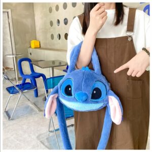 TOREBKA PLUSZAK STITCH STICH MASKOTKA TOREBECZKA NA RAMIĘ WYCIECZKI DUZA 30 CM