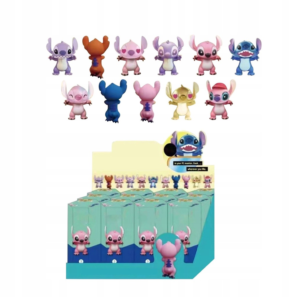 SONNY ANGEL STITCH FIGURKA STICH NIESPODZIANKA NA TELEFON TABLET