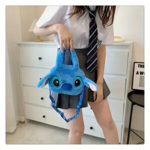 TOREBKA PLUSZAK STITCH STICH MASKOTKA PLUSZOWA TOREBECZKA NA RAMIĘ RAK