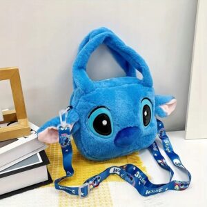 TOREBKA PLUSZAK STITCH STICH MASKOTKA PLUSZOWA TOREBECZKA NA RAMIĘ RAK