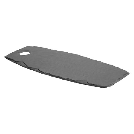 Taca z kamienia łupek do serwowania sushi ciasta z uchwytem 44 cm - obrazek 3