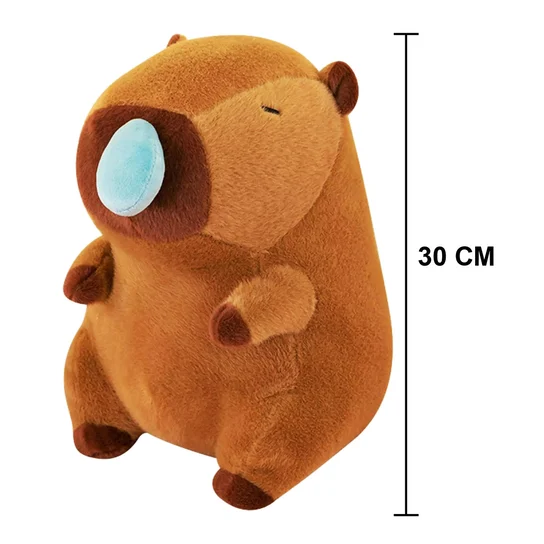 Kapibara Śpiąca Pluszak Zabawka Maskotka Pluszowa Przytulanka 30 Cm