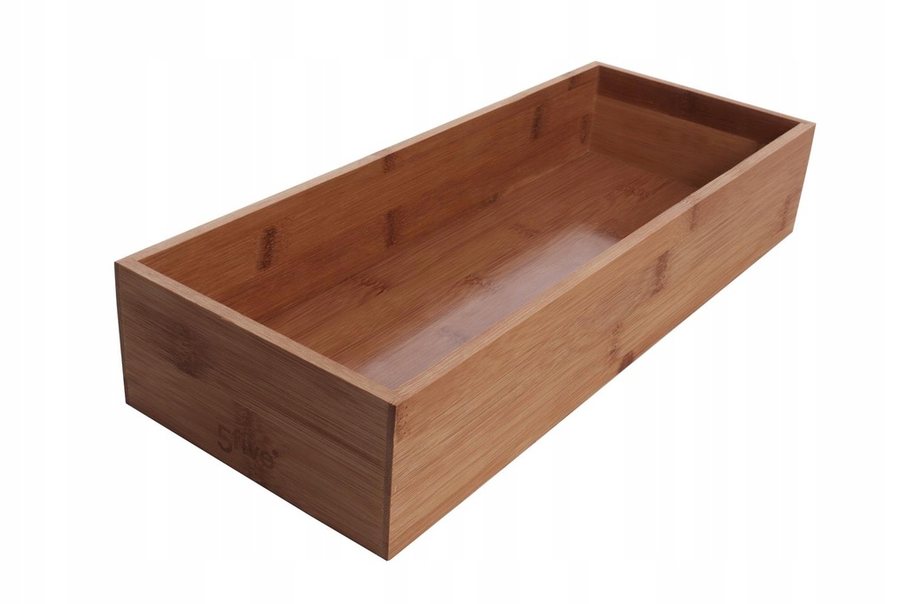 Organizer bambusowy 15x38 cm wkład do szuflady - obrazek 4