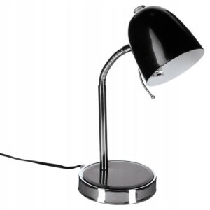 Metalowa Lampka na biurko Lampa biurkowa Atmosphera Czarna Loft Retro