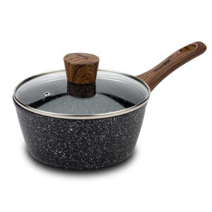 Rondel granitowy 18 cm 1,75 l NAVA Nature z pokrywką