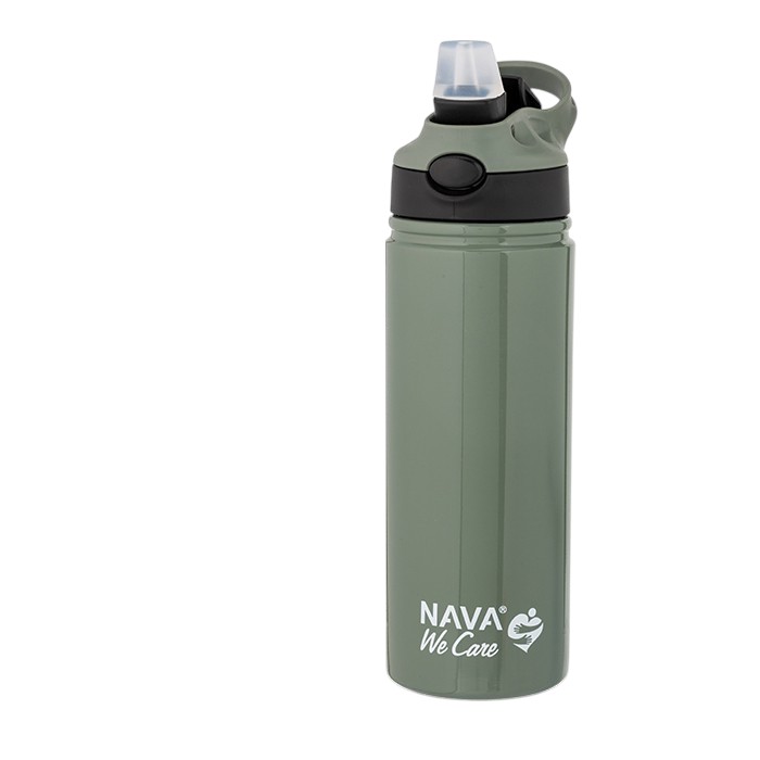 🫖 Termos Nava „We Care” 500 ml – stal nierdzewna, zielony