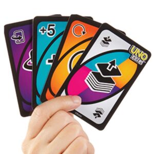 UNO Flip! Gra Karciana 112 Kart – Dynamiczna Gra Rodzinna Mattel