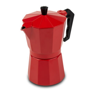 Kawiarka do Kawy Zaparzacz Gaz Aluminium 300 ml Czerwona