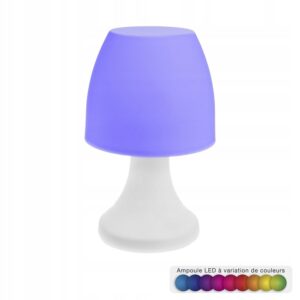 Lampa LED Bezprzewodowa Zmieniajaca kolory na baterie zewnętrzna wewnętrzna