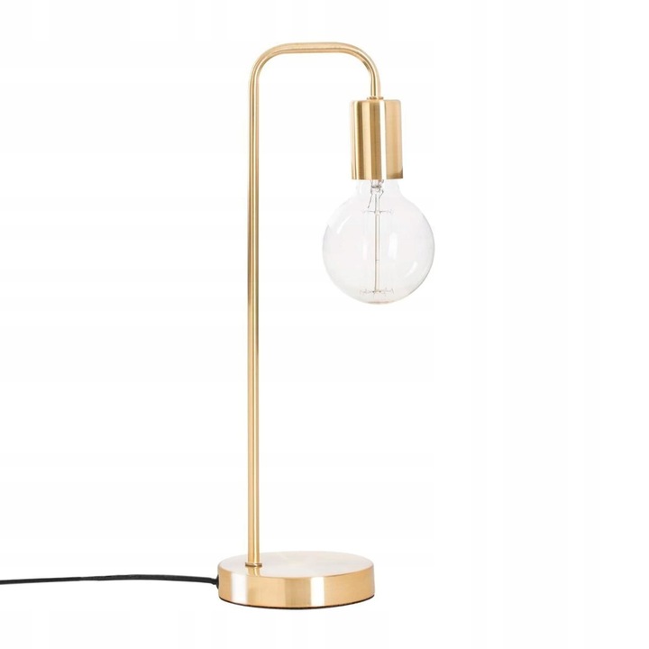Lampa Stołowa Atmosphera Lampka nocna złota 40 W LOFT - obrazek 3