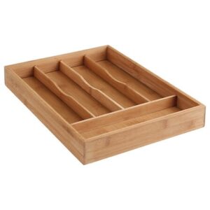 Organizer bambusowy 25×34 do szuflady 5 przegródek