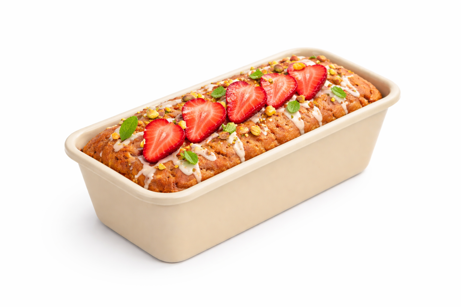 Forma do pieczenia keksówka stalowa NON-STICK 25 × 12 × 7,1 cm – kaszmirowa Blacha do chleba i ciast - obrazek 5