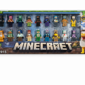 Figurki Minecraft 24 szt  Mini figurki Klocki Zestaw Postacie Zabawki