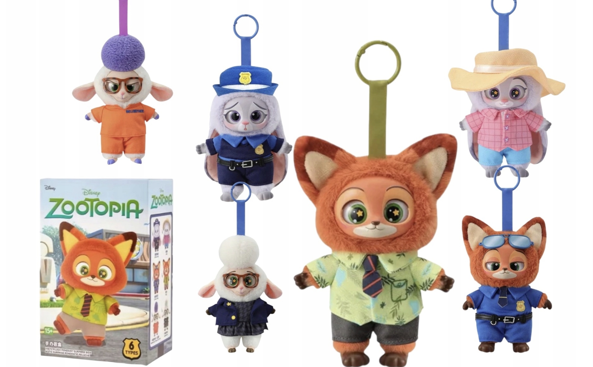 Maskotka Zootopia Blind Box Pluszak Niespodzianka Disney Zwierzogród