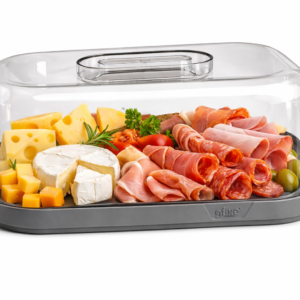 Pojemnik na ser i wędliny do lodówki z pokrywką organizer Fresh Eat 5five 28cm