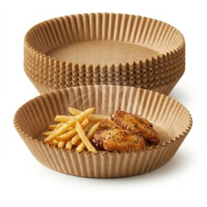 Papier do Air Fryera 20cm – 100 szt. | Wkłady do Frytkownicy
