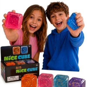 Gniotek Antystresowy Kostka Lodu SQUISHY MOCHI 5cm Nice Cube