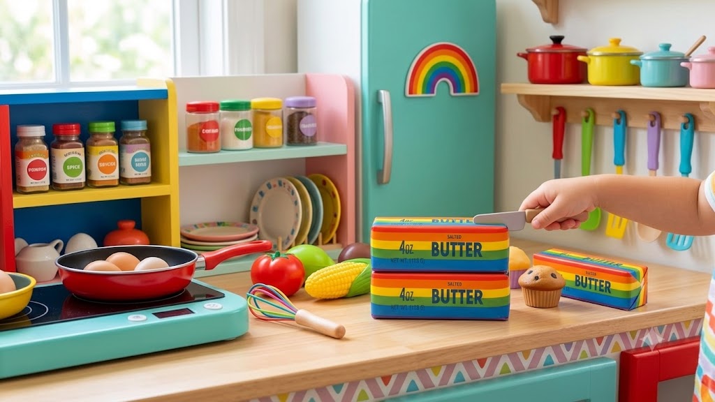 Gniotek Antystresowy Masło Kostka do Ściskania Miękka Zabawka Squishy 14cm -
