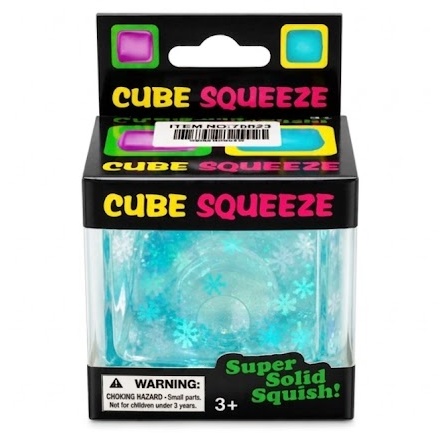 Gniotek Antystresowy Kostka Lodu SQUISHY MOCHI 5cm Nice Cube - obrazek 4